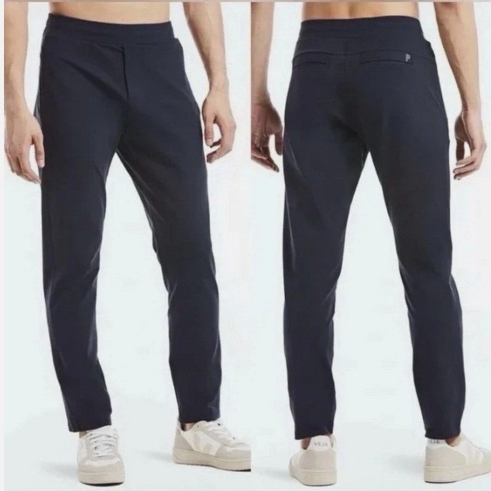 Public Rec Gamechanger Rec Pant 40x30 Black Jogger Performance Athletic Fit Golf